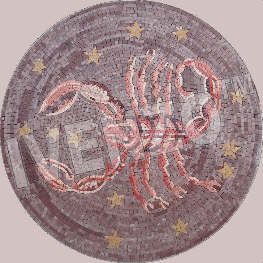Mosaik MK079 Sternzeichen Skorpion