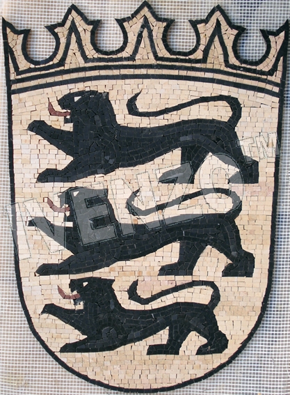 Mosaik ST004 Kl. Wappen Baden Württemberg