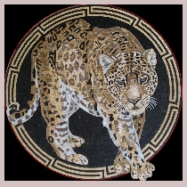 Mosaik Leopard