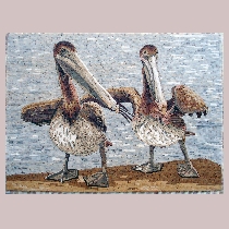 Mosaik Pelikane
