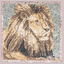 Mosaik Löwe