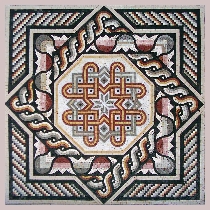 Mosaik Römischer Teppich