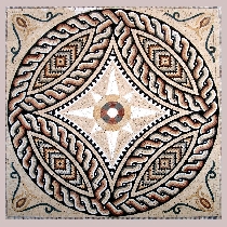 Mosaik römisches Muster