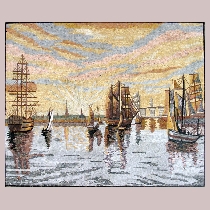 Mosaik Segelschiffe