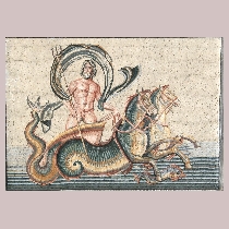 Mosaik Poseidon - Neptun
