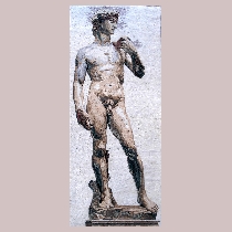 Mosaik Michelangelo: David