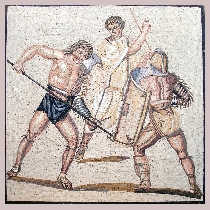 Mosaik Gladiatoren von Nennig