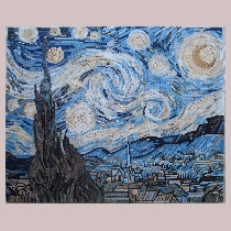 Mosaik van Gogh: Sternennacht