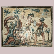 Mosaik Dionysos und die Inder