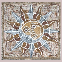 Mosaik Sonne-Mond