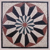 Mosaik Sternmuster