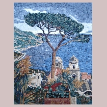 Mosaik Ravello Italien