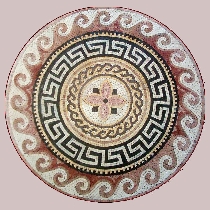 Mosaik Griechisch-römisches Medallion