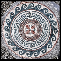 Mosaik Griechisch-römisches Medallion
