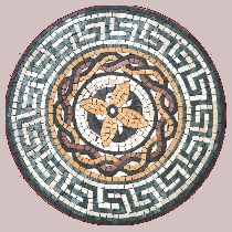 Mosaik Römische Rosone