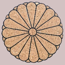 Mosaik Kaiserliches Siegel Japans